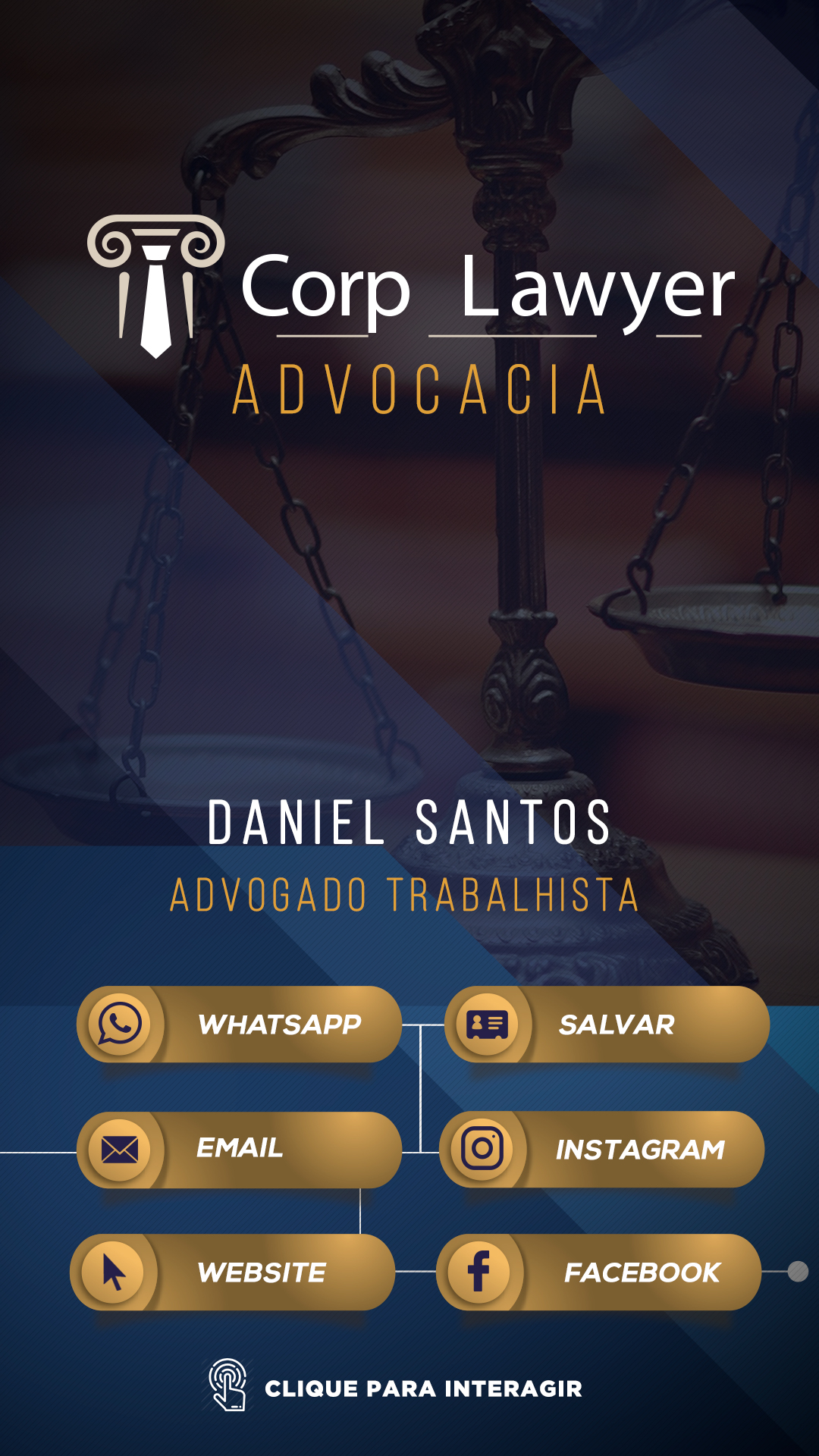 Cartão de Visita Digital